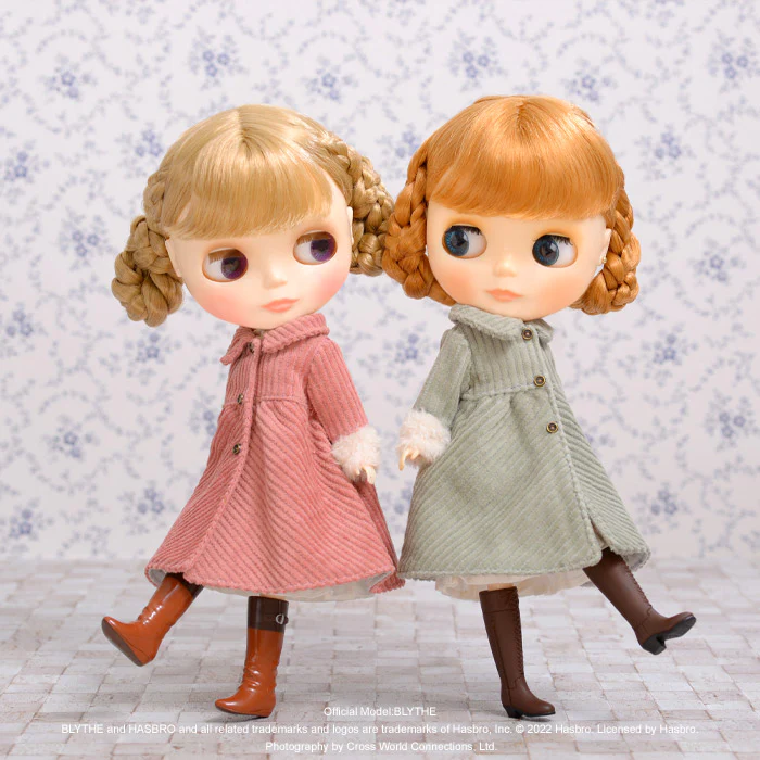 Dear Darling fashion for dolls新商品『フレアコート』『20cmドール用