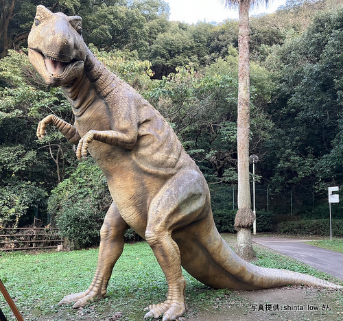 日峯大神子広域公園（徳島県徳島市）【こんなところで恐竜発見！】