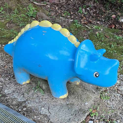 日峯大神子広域公園（徳島県徳島市）【こんなところで恐竜発見！】