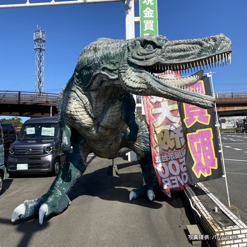 くるま村（福岡県久留米市）【こんなところで恐竜発見！】　