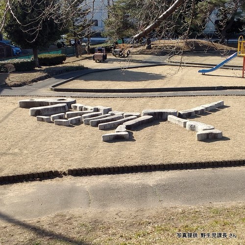竜内公園（群馬県太田市）【こんなところで恐竜発見！】