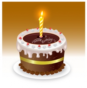 誕生日ケーキのクリップアート happy birthday cake イラスト素材