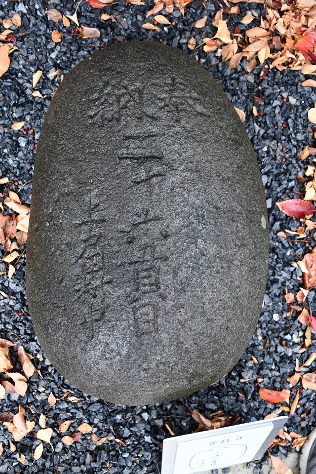 上戸田氷川神社　力石３