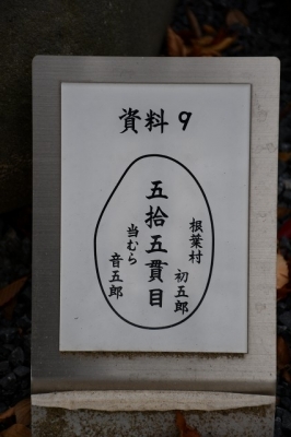 上戸田氷川神社　力石　資料９