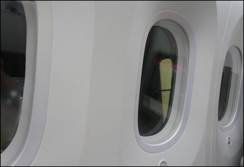 （３）羽田発-ヒースロー行JAL４１便ビジネスクラス＠JAL SKY SUITEでロンドンへ