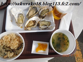 2022-11月9日牡蠣定食