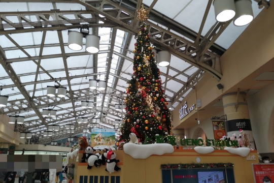 上野のクリスマスツリー０１