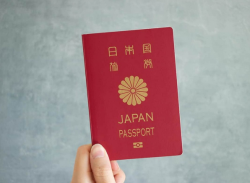 日本のパスポート