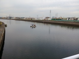 末吉橋から見る鶴見川