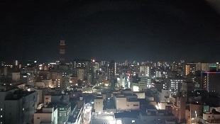 鹿児島市内の夜景